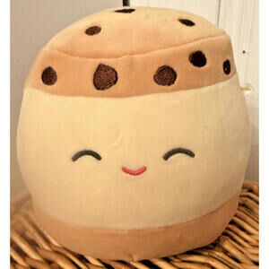 Squishmallow 5” Boba Tea Plush Bubble Tea Kellytoy